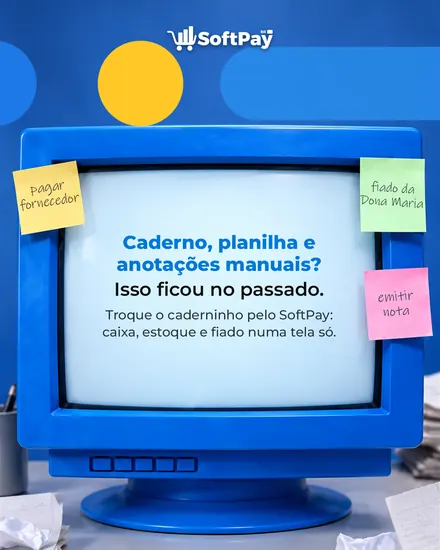 SoftPay — O caderno ficou no passado